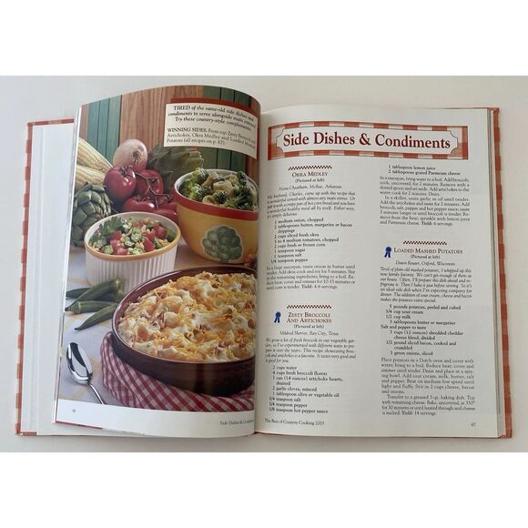 Best of Country Cooking 2002 and 2003 Hardcover Books Lot of 2 - Picture 16 of 16